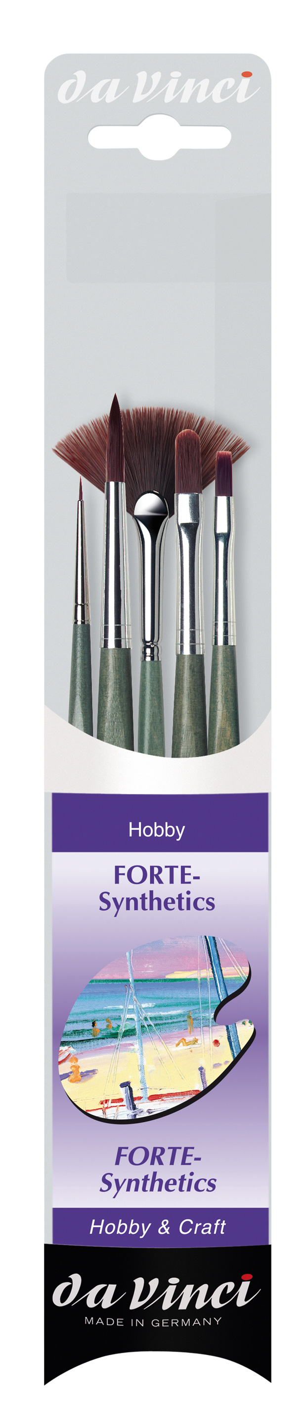 da Vinci FORTE-Synthetics Pinselset, Serie 5008