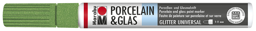 Marabu-Glitter Porzellan-Glasmalstifte