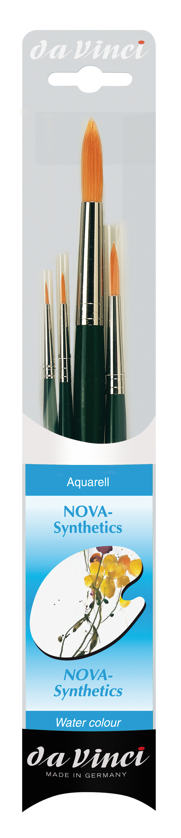 da Vinci NOVA-Synthetik-Malpinsel Set, Serie 4219