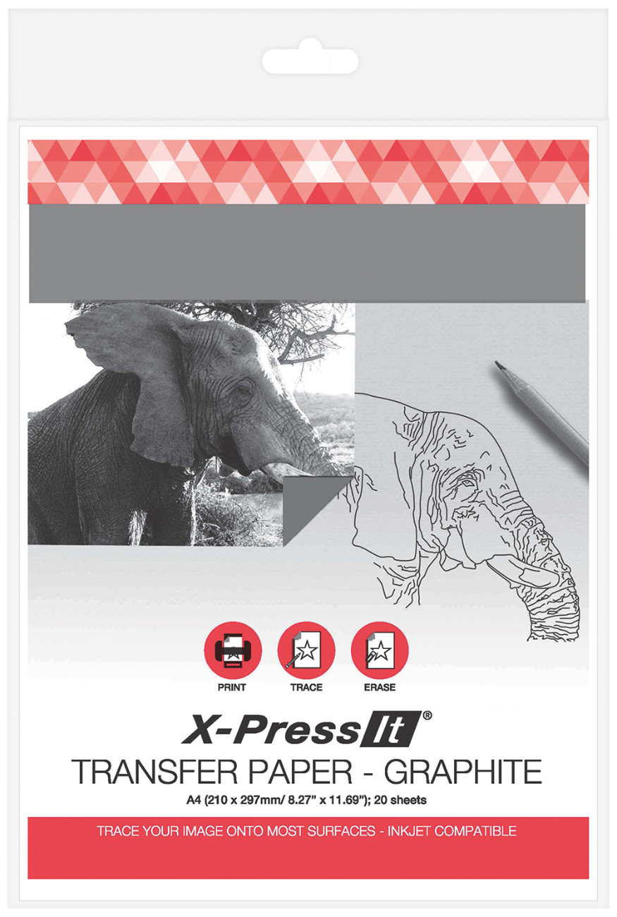 X-Press It Transfer-Papier in Grafit Größe A4