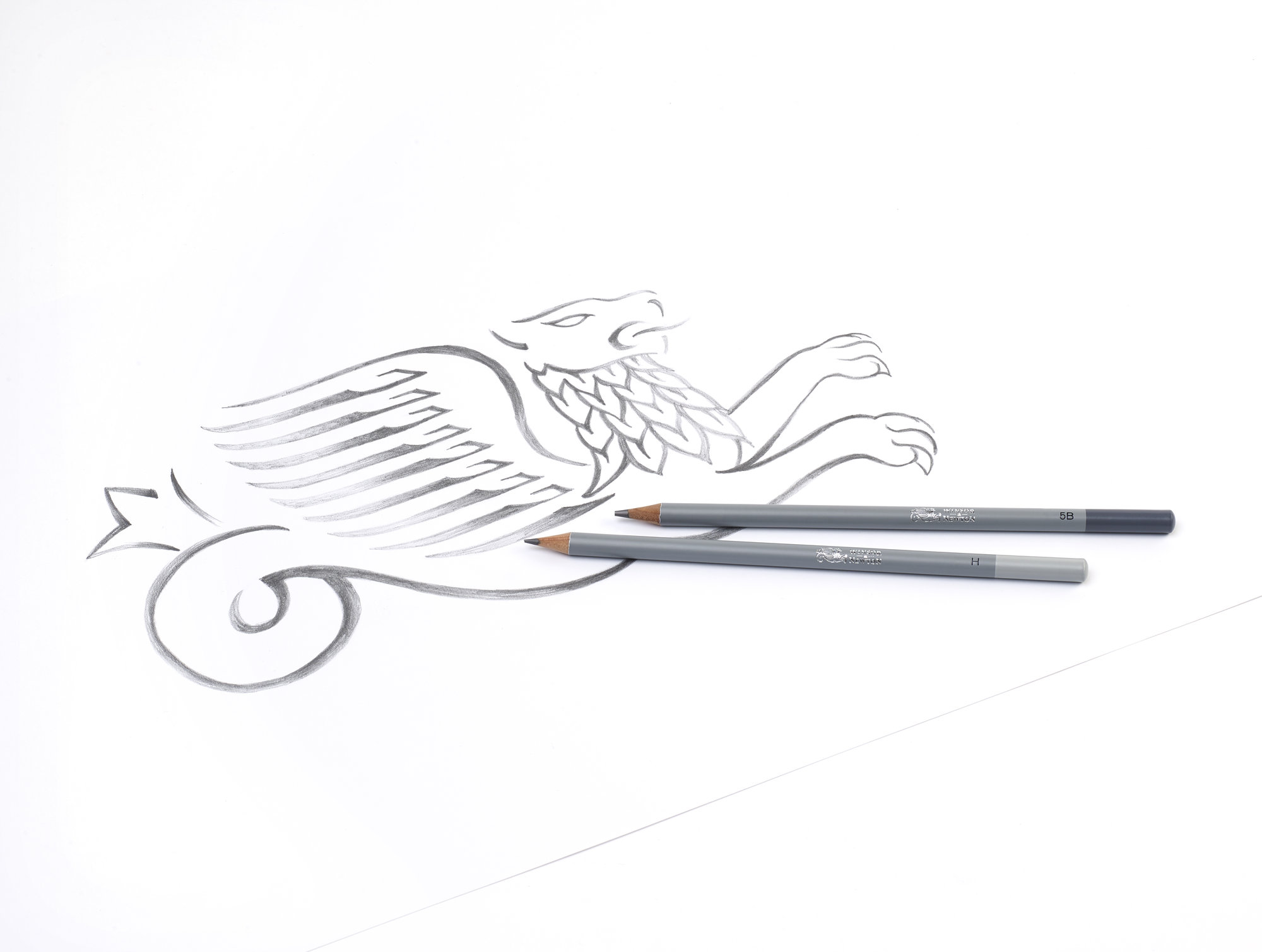 W&N-Skizzenstifte-10er-Metallkasten-Künstlerbedarfyanik