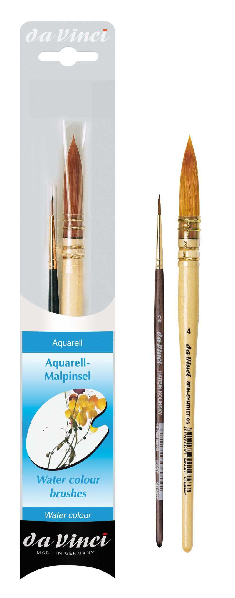 da Vinci Aquarellpinsel Set, Serie 5249