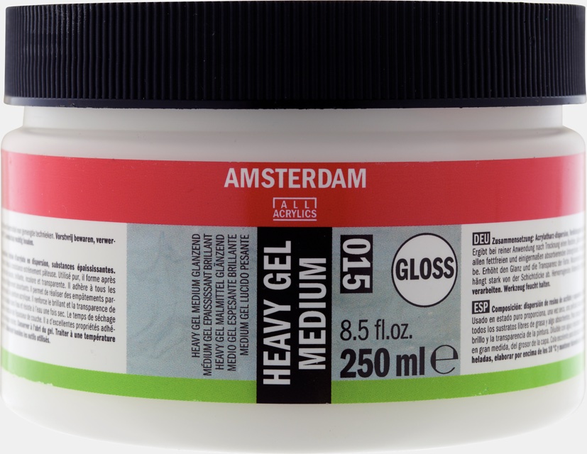 Amsterdam Heavy Gel Malmittel glänzend 250 ml