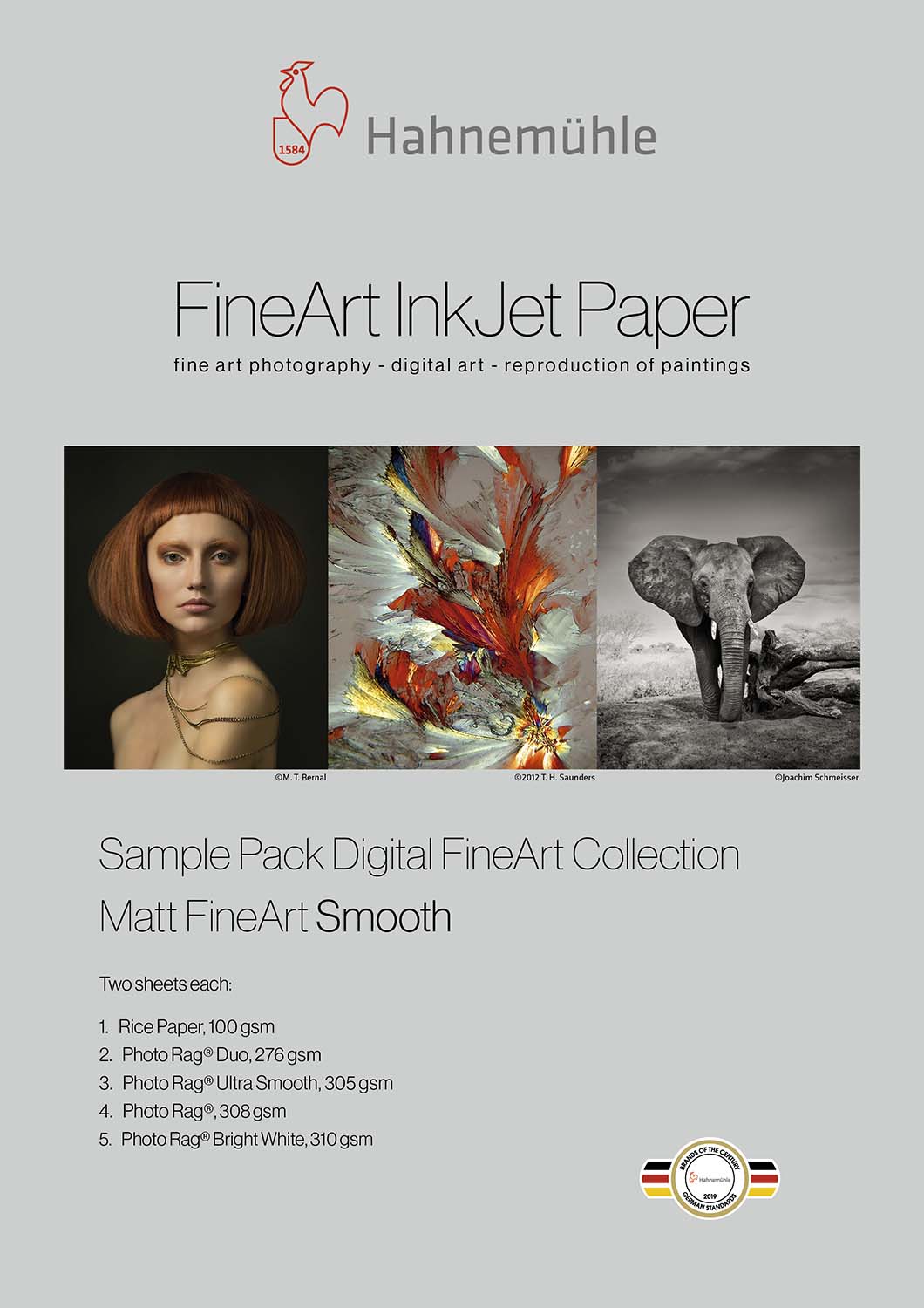 Hahnemühle Matt FineArt Smooth Sample Pack