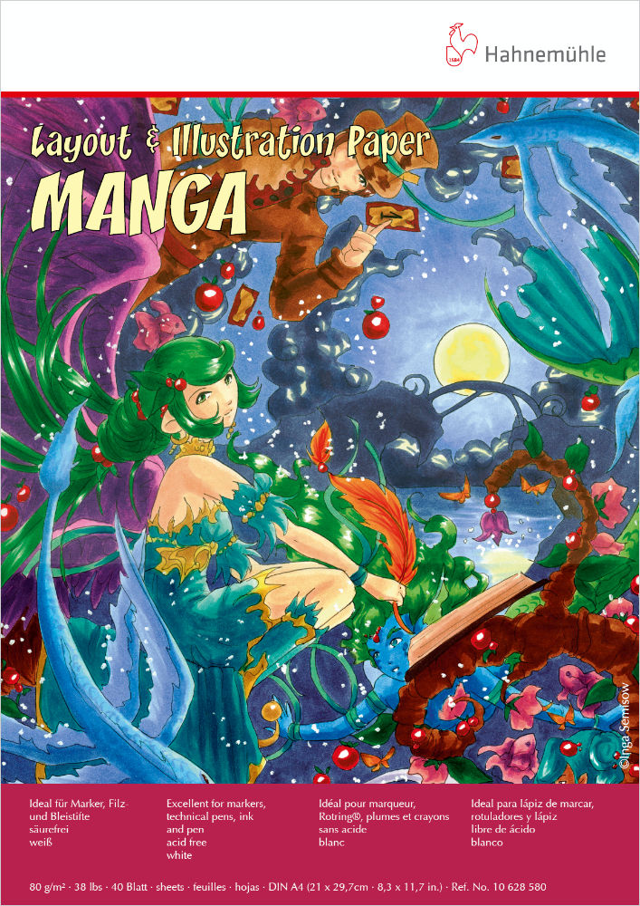 Hahnemühle Mangablock 80 g