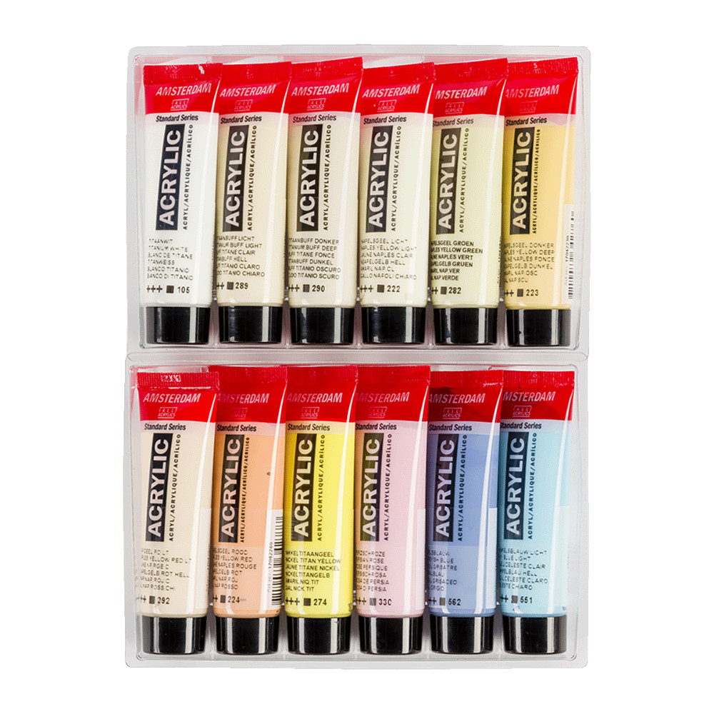 Amsterdam Serie Standard Acryl-Pastellfarben-Set