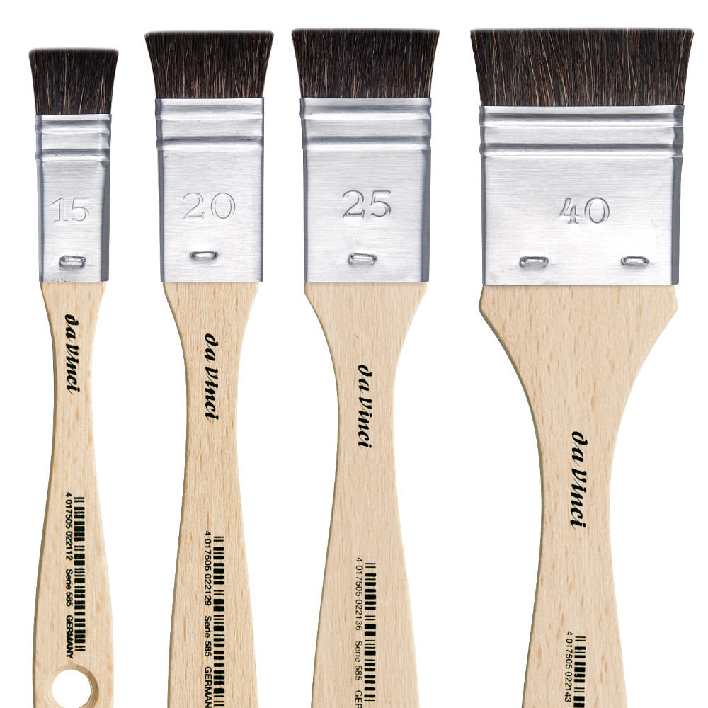 da Vinci Breite Haarpinsel Serie 585