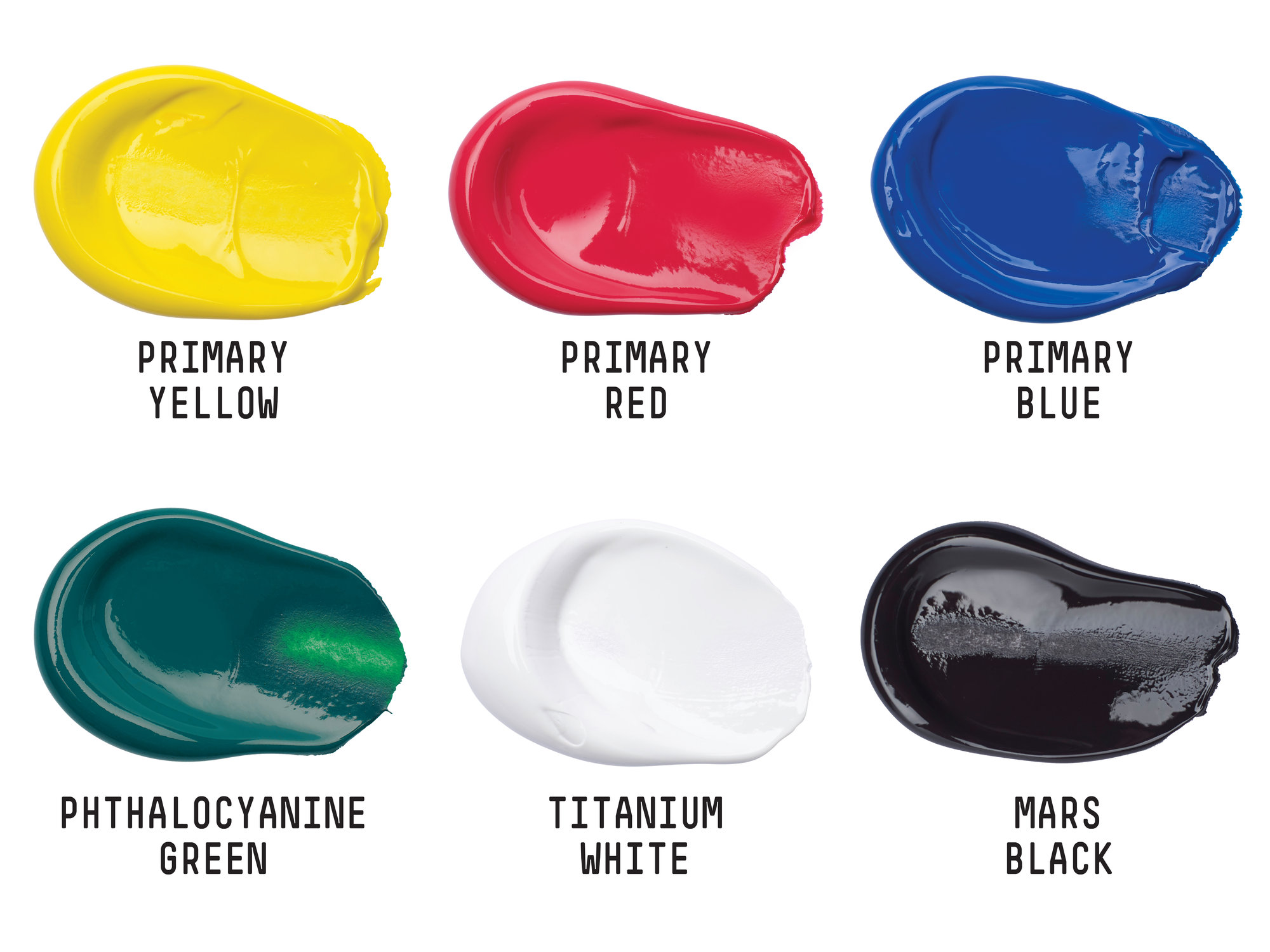 Liquitex Basics-Acrylfarben 6er Set
