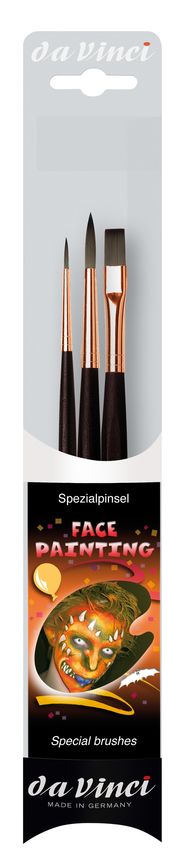 da Vinci FACE PAINTING-Pinsel Set, Serie 5299
