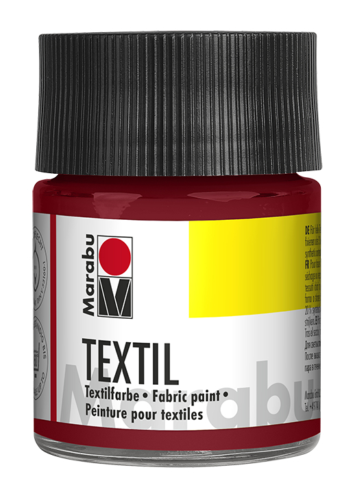 Marabu Textil Stoffmalfarbe 50 ml Orientrot
