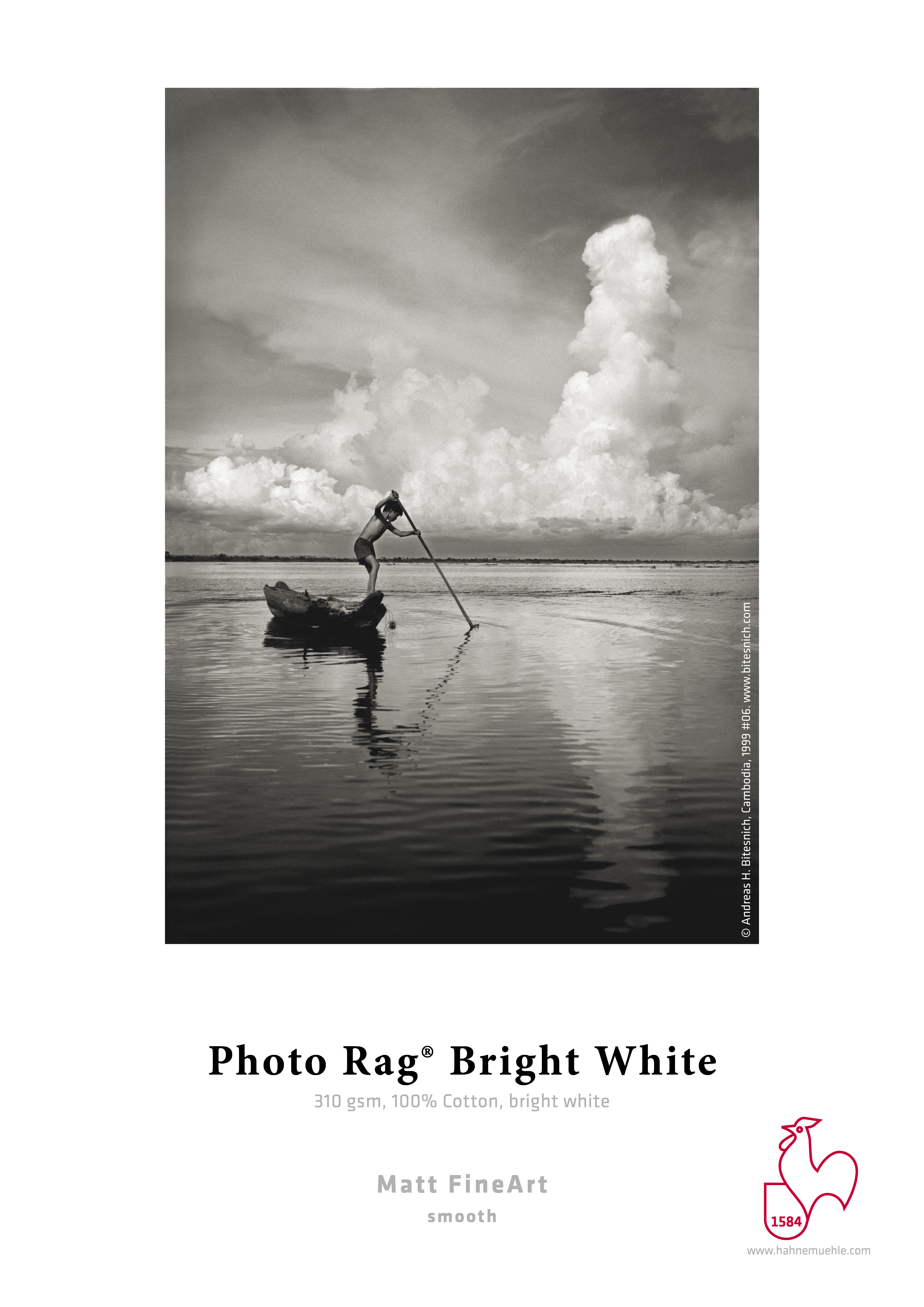 Hahnemühle FineArt Photo Rag® Bright White, 310 g/m²