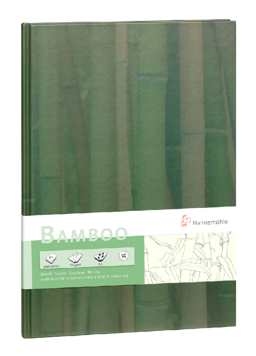 Hahnemühle Skizzenbuch Bamboo, 105 g/m²