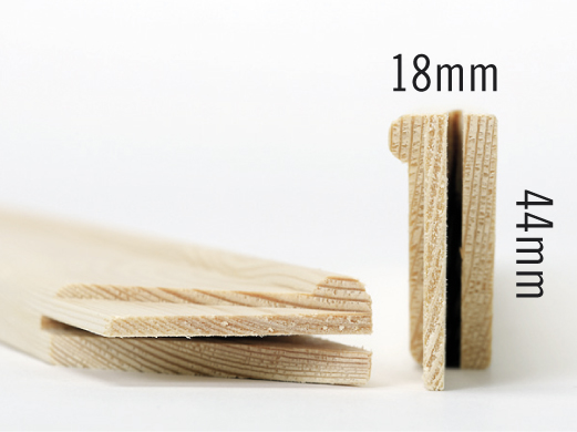 Keilrahmenleisten, 44 mm FSC-Zertifiziert