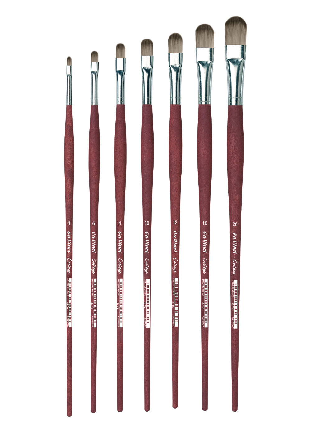 da Vinci COLLEGE-Katzenzungenpinsel Serie 8750