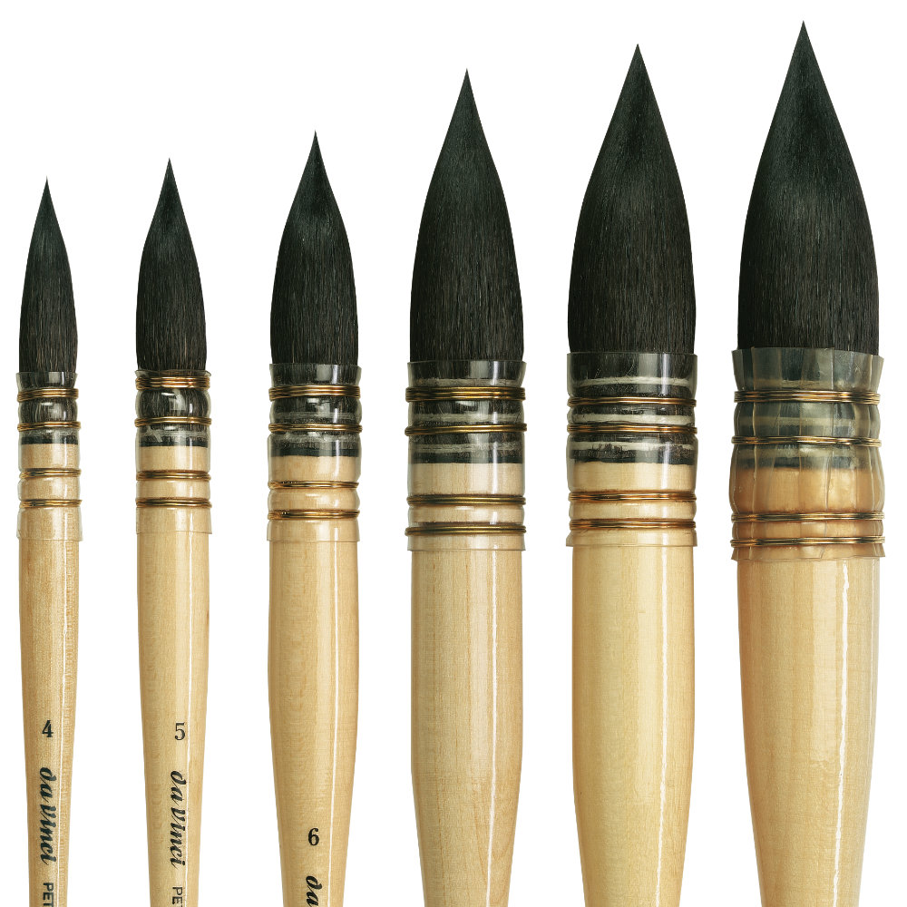 Französischer Aquarellpinsel Serie 418