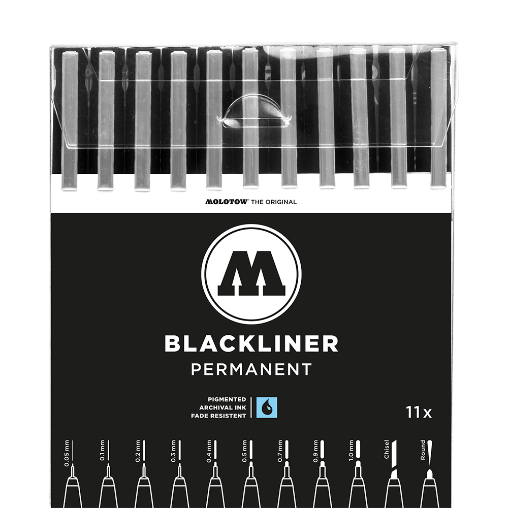 Molotow-Blackliner-Komplettset-schwarz-Künstlerbedarfyanik-yanik-shop.de