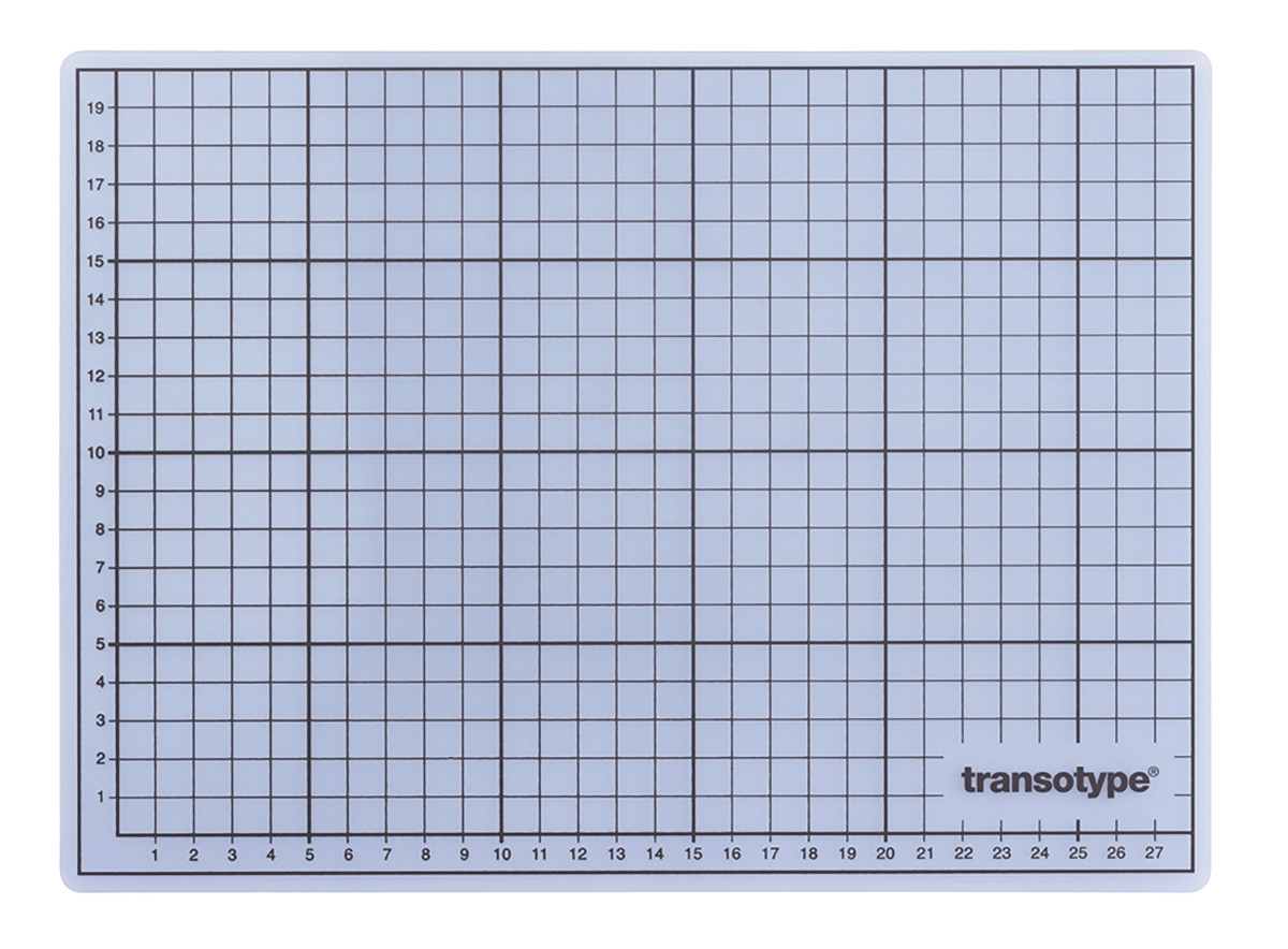transotype Schneidematte transparent