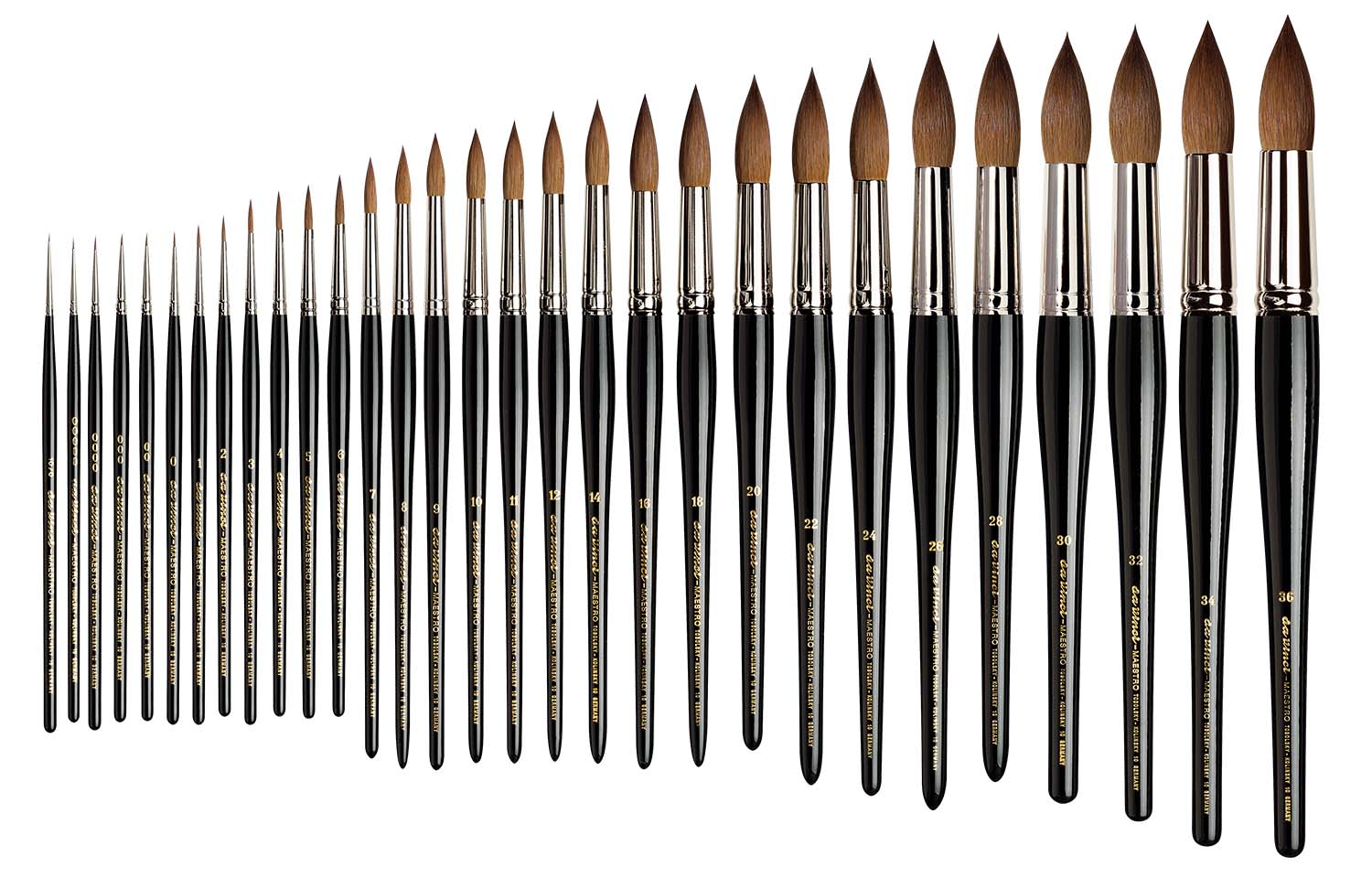 da Vinci MAESTRO Aquarellpinsel, Serie 10