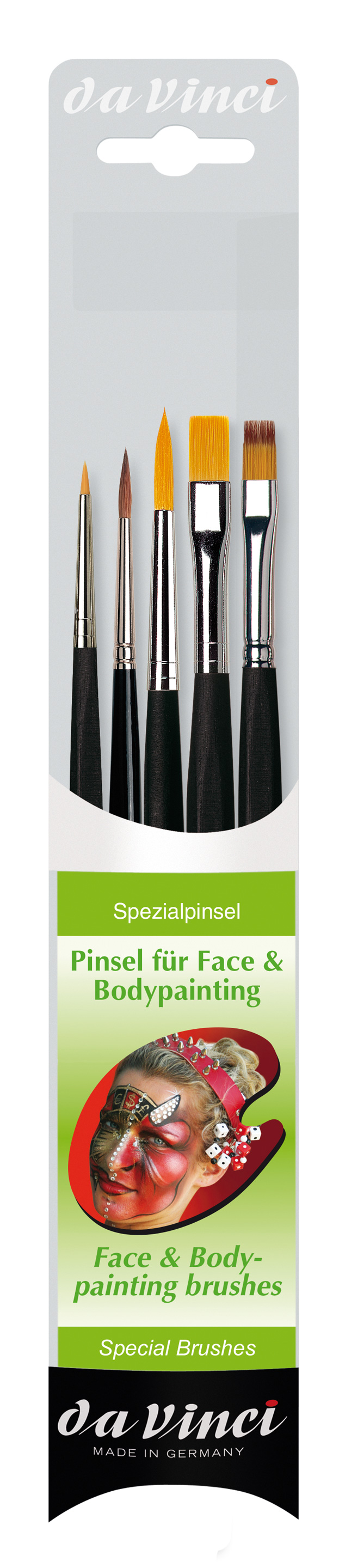 da Vinci FACE-PAINTING Pinsel Set, Serie 5351