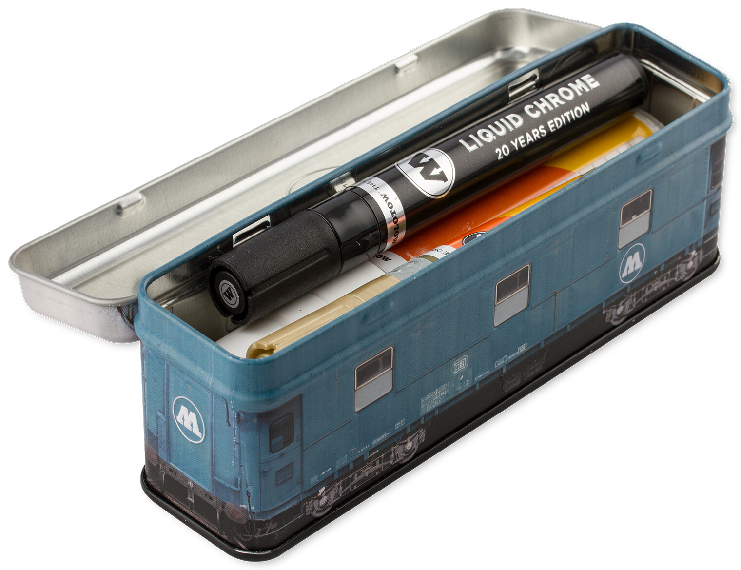MOLOTOW Train Steel Box Aufbewahrungsbox