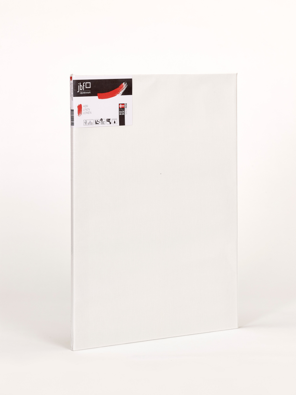 Leinwand mit Leinengewebe bespannt