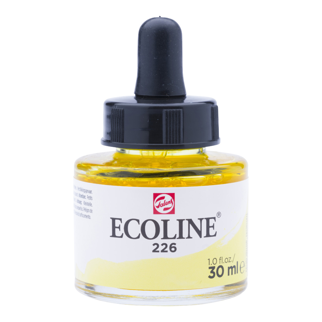 Ecoline flüssige Wasserfarbe Pastellgelb 30 ml