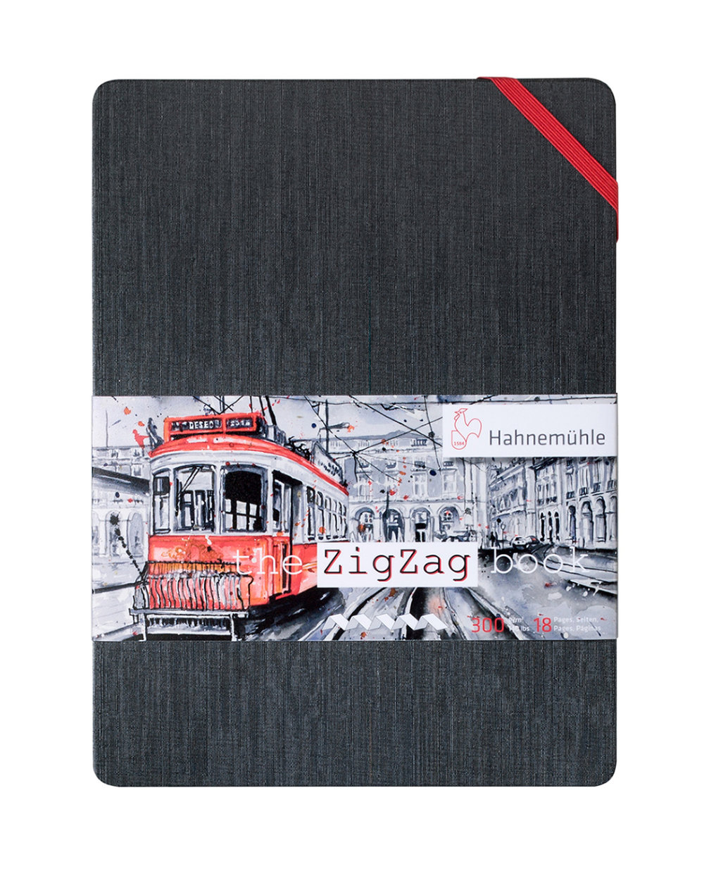 Hahnemühle AquarellbuchThe ZigZag Book 300 g
