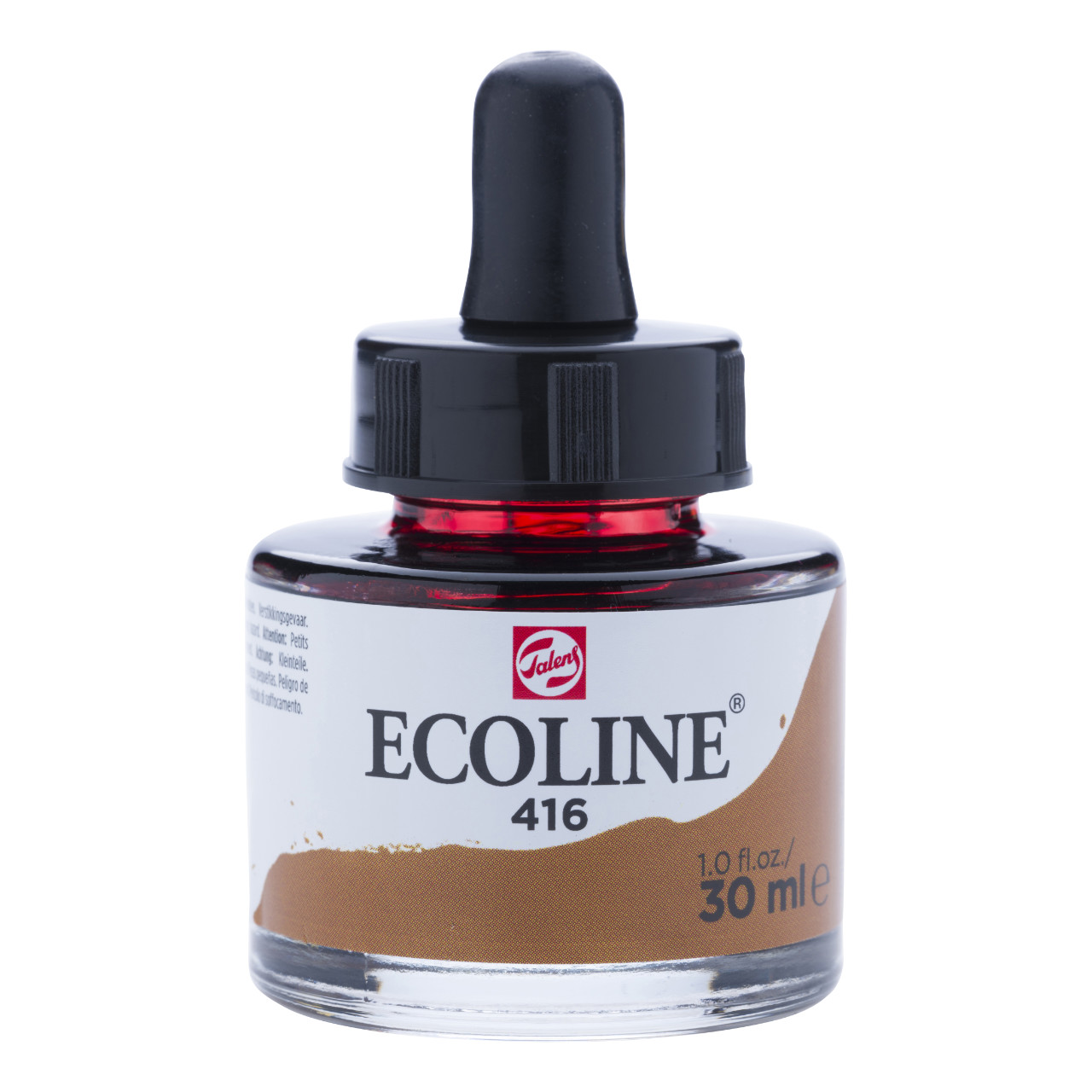 Ecoline flüssige Wasserfarbe Sepia 30 ml