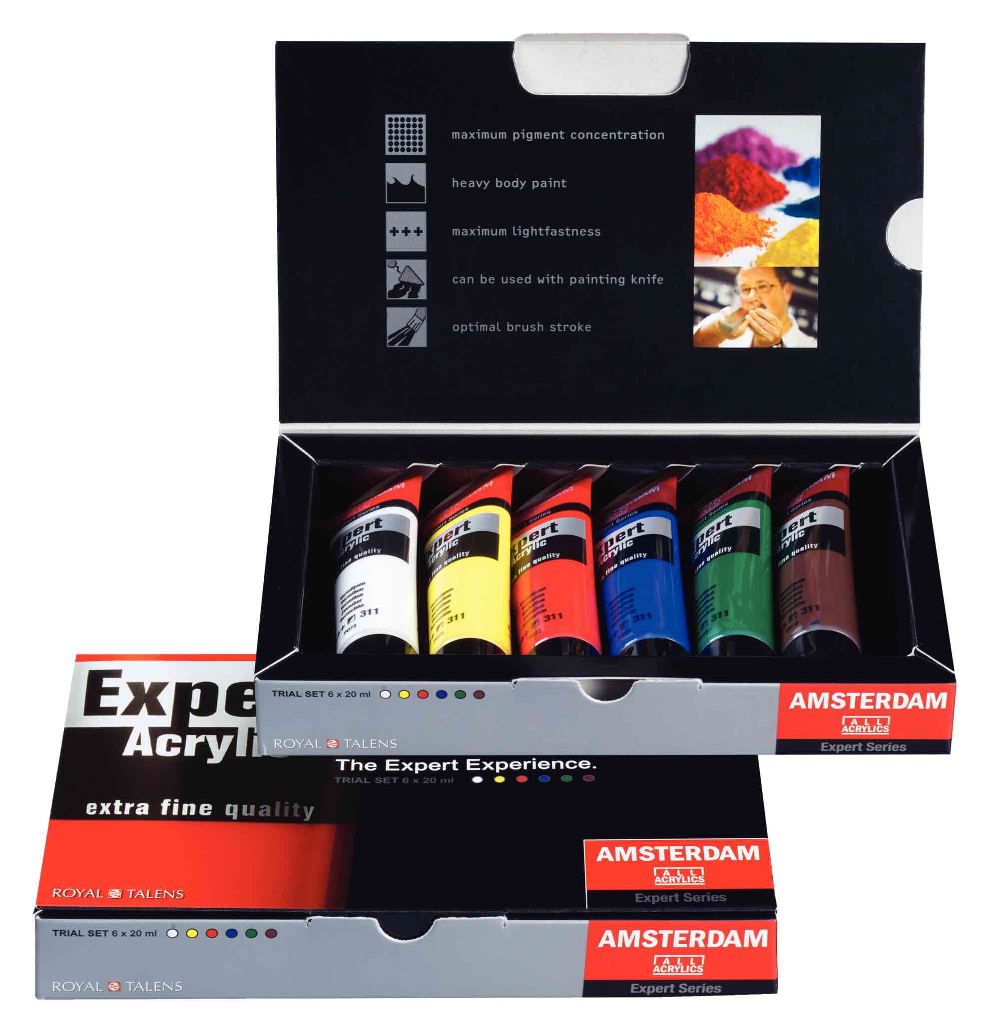 Amsterdam Acrylfarbe Expert Introset 6 x 20 ml