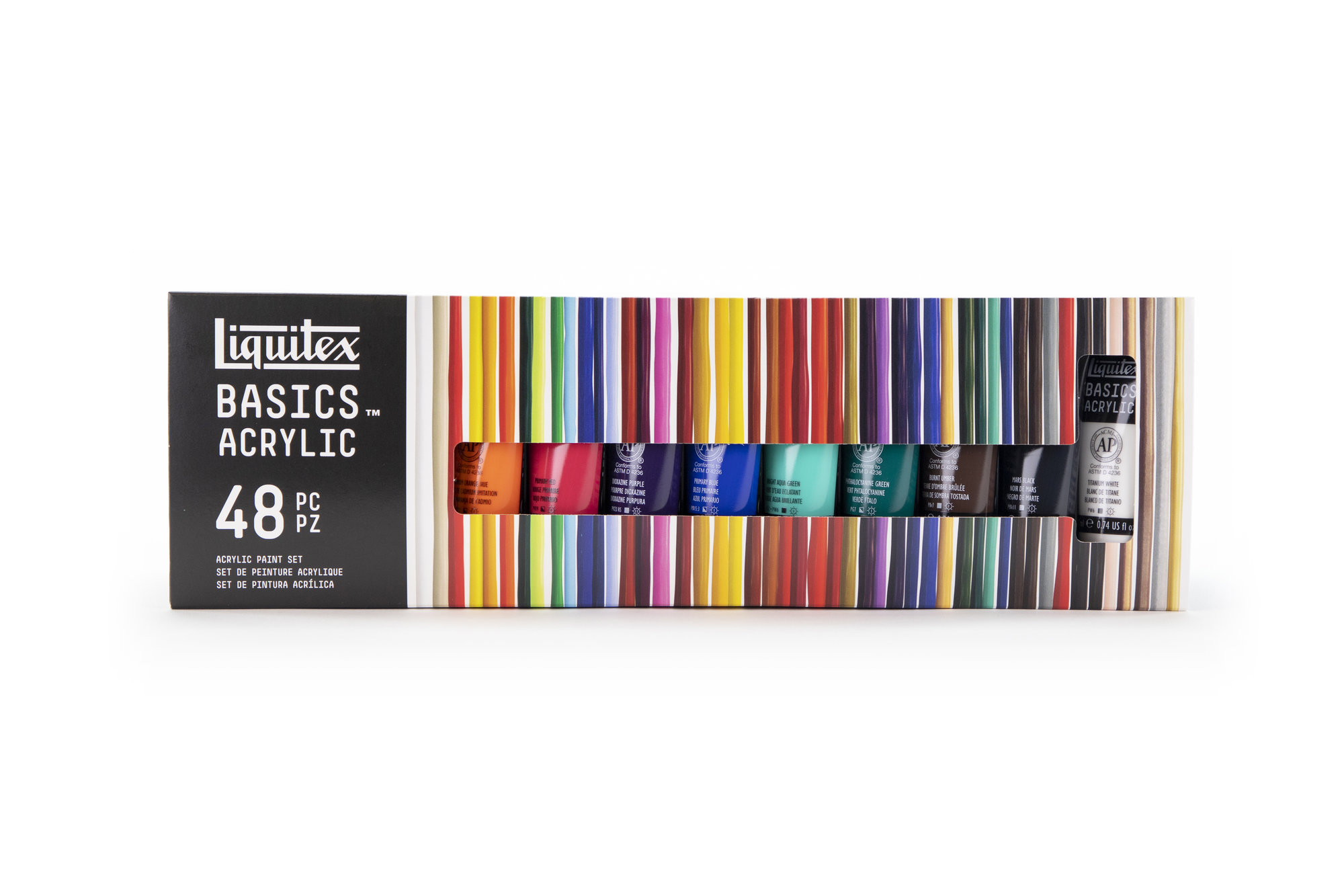 Liquitex Basics-Acrylfarben 48er Set