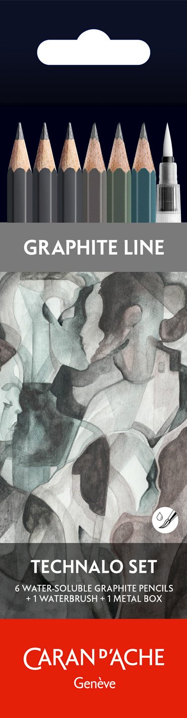 Caran d'ache TECHNALO-Bleistift-SET, 7-teilig-yanik-shop.de