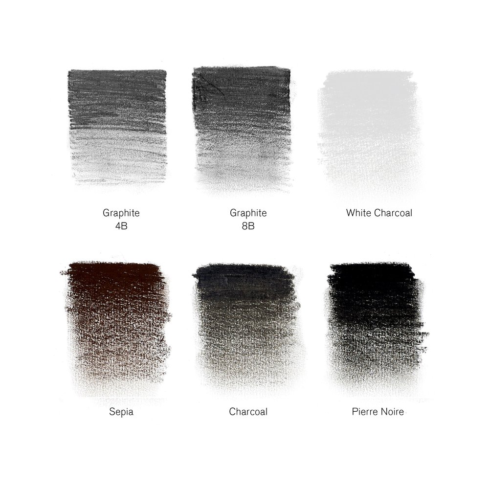 Winsor & Newton Skizzenstifte 6er Set, Studio Collection