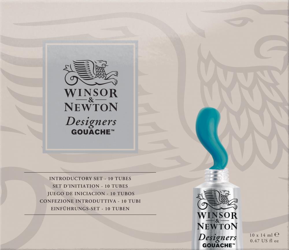 Winsor & Newton Designers Gouache Primärfarben 10 x 14 ml