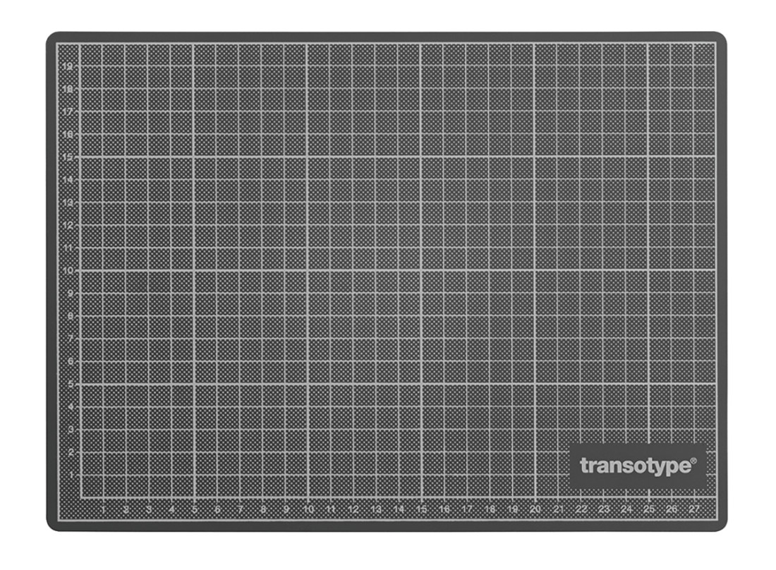 transotype Schneidematten schwarz-grün