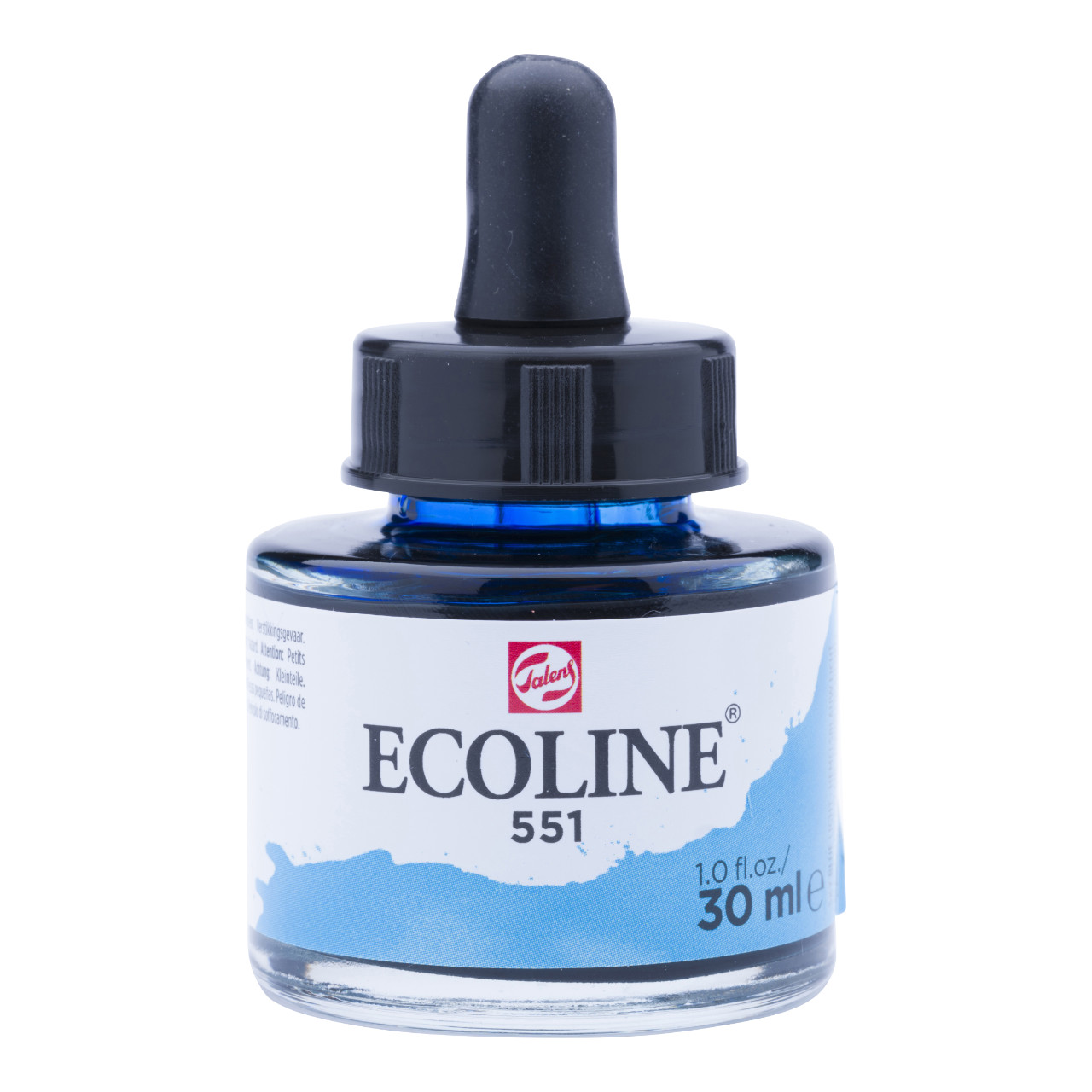 Ecoline flüssige Wasserfarbe Himmelblau Hell 30 ml