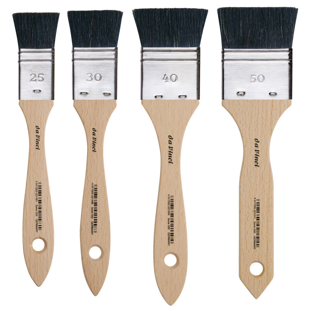 da Vinci Breite Haarpinsel Serie 550