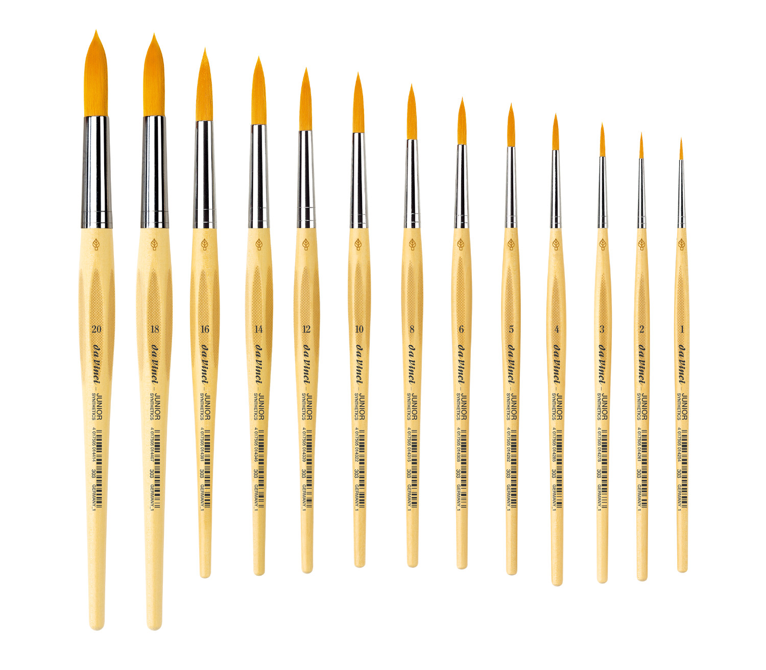 da Vinci-JUNIOR-Synthetics-Pinsel-rund-Serie-303